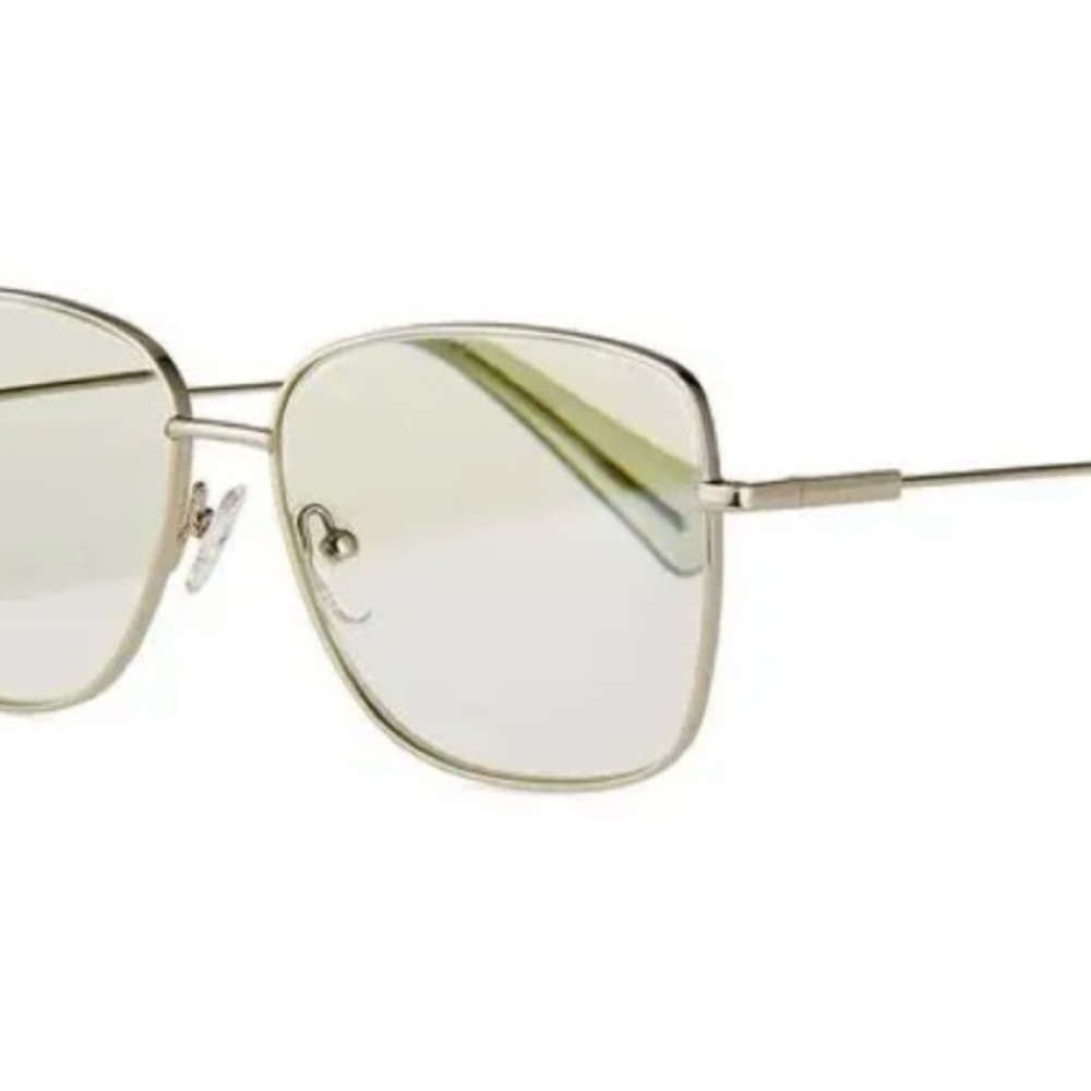 The Book Club Lol Eater Square Silver Reader Glasses +2.50 - Picture 2 of 7